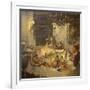 Champagne-Gaston La Touche-Framed Giclee Print