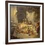 Champagne-Gaston La Touche-Framed Giclee Print