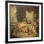 Champagne-Gaston La Touche-Framed Giclee Print