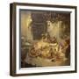 Champagne-Gaston La Touche-Framed Giclee Print