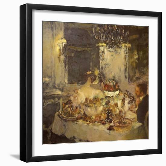 Champagne-Gaston La Touche-Framed Giclee Print