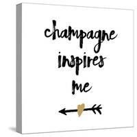 Champagne-Erin Clark-Stretched Canvas