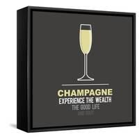 Champagne-mip1980-Framed Stretched Canvas