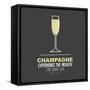 Champagne-mip1980-Framed Stretched Canvas