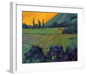 Champange Vineyards-Philip Craig-Framed Giclee Print