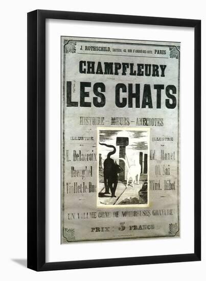 Champfleury Les Chats-null-Framed Art Print