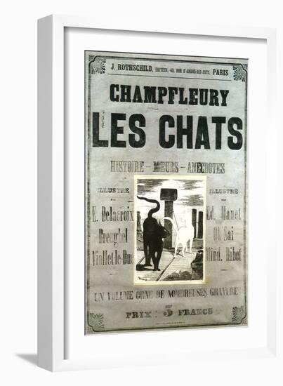 Champfleury Les Chats-null-Framed Art Print