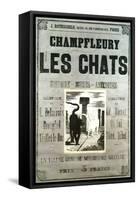 Champfleury Les Chats-null-Framed Stretched Canvas