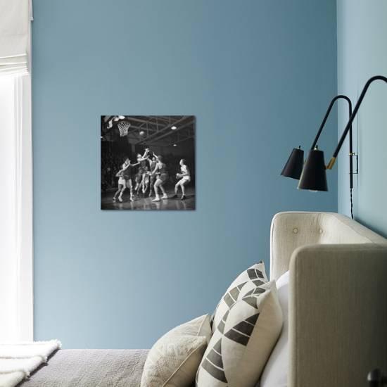 Champion Amateur Phillips 66ers Blocking Out Members of the Opposing Team'  Photographic Print - Cornell Capa | AllPosters.com