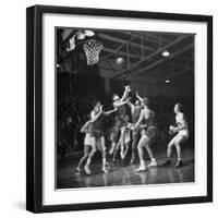 Champion Amateur Phillips 66ers Blocking Out Members of the Opposing Team-Cornell Capa-Framed Photographic Print