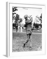 Champion Golfer Harry Vardon Photograph-Lantern Press-Framed Art Print