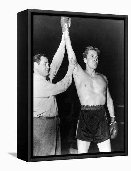 Champion, Kirk Douglas, 1949-null-Framed Stretched Canvas