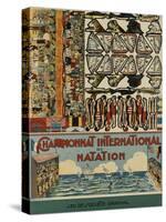 Championnat international de natation-null-Stretched Canvas