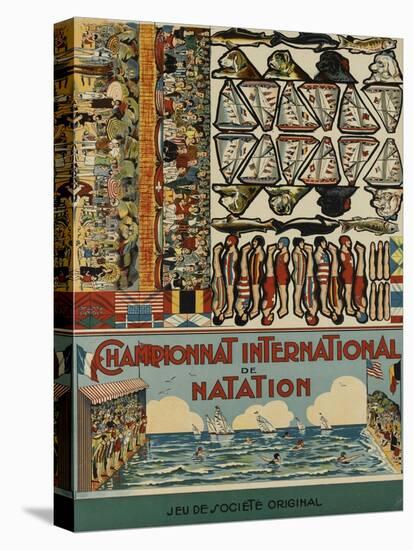 Championnat international de natation-null-Stretched Canvas