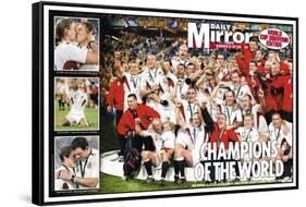 Champions of the World-null-Framed Stretched Canvas