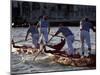 Champions Regatta on Gondolini During the Regata Storica 2009, Venice, Veneto, Italy, Europe-Carlo Morucchio-Mounted Photographic Print