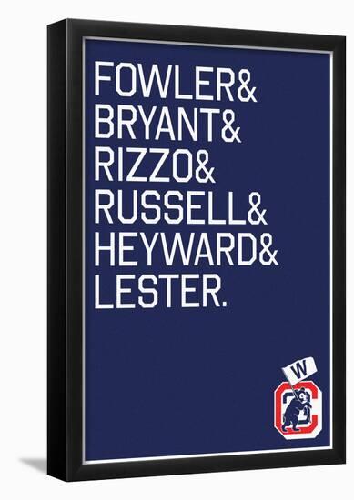 Championship Starting Lineup-null-Framed Poster