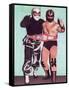 Championship Wrestling Tag Team-null-Framed Stretched Canvas