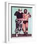 Championship Wrestling Tag Team-null-Framed Art Print