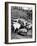 Championship Yorkshire Mother Pig with Babies-Francis Miller-Framed Photographic Print