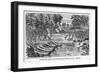 Champlain's First Battle with the Indians, Ad 1609-null-Framed Premium Giclee Print