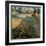 Champs aux coquelicots (Détail)-Vincent van Gogh-Framed Art Print