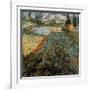 Champs aux coquelicots (Détail)-Vincent van Gogh-Framed Art Print