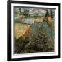 Champs aux coquelicots (Détail)-Vincent van Gogh-Framed Art Print