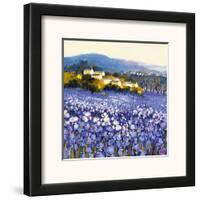 Champs d'Iris, Provence-Hazel Barker-Framed Art Print