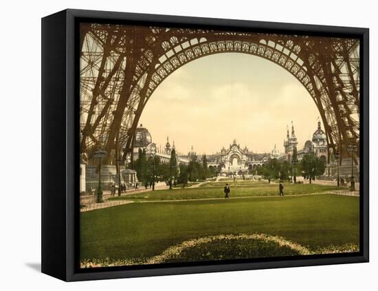 Champs De Mars, Exposition Universal, Paris, France, C.1890-C.1900-null-Framed Stretched Canvas