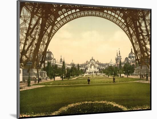 Champs De Mars, Exposition Universal, Paris, France, C.1890-C.1900-null-Mounted Giclee Print