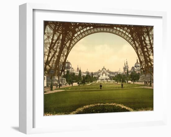 Champs De Mars, Exposition Universal, Paris, France, C.1890-C.1900-null-Framed Giclee Print