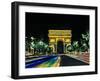 Champs Elysees and Arc de Triomphe, Paris, France-Bill Bachmann-Framed Premium Photographic Print