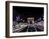 Champs Elysees and Arc de Triomphe, Paris, France-Bill Bachmann-Framed Premium Photographic Print