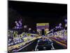 Champs Elysees and Arc de Triomphe, Paris, France-Bill Bachmann-Mounted Premium Photographic Print