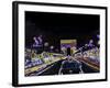 Champs Elysees and Arc de Triomphe, Paris, France-Bill Bachmann-Framed Photographic Print