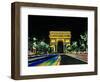 Champs Elysees and Arc de Triomphe, Paris, France-Bill Bachmann-Framed Photographic Print