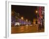 Champs Elysees at Christmas Time, Paris, France, Europe-Marco Cristofori-Framed Photographic Print