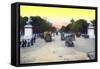 Champs-Elysees, from 'Souvenirs De Paris - Monuments Vues En Couleurs'-null-Framed Stretched Canvas