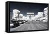 Champs Elysees - In the Style of Oil Painting-Philippe Hugonnard-Framed Stretched Canvas