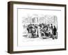 Champs Elysees Open Air Concert, C.1800-null-Framed Giclee Print