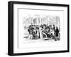 Champs Elysees Open Air Concert, C.1800-null-Framed Giclee Print
