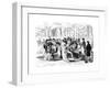 Champs Elysees Open Air Concert, C.1800-null-Framed Giclee Print