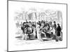 Champs Elysees Open Air Concert, C.1800-null-Mounted Giclee Print