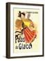 Champs-Elysees: Palais de Glace-Jules Chéret-Framed Art Print