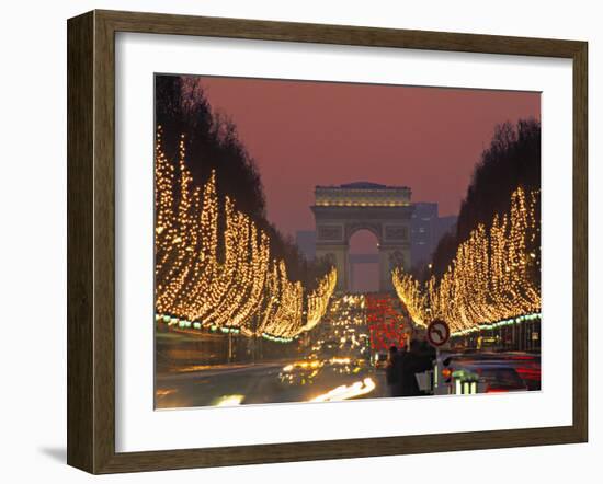 Champs Elysees, Paris, France-Jon Arnold-Framed Photographic Print