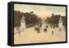 Champs Elysees, Paris, France-null-Framed Stretched Canvas