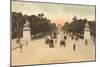 Champs Elysees, Paris, France-null-Mounted Art Print