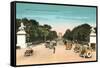 Champs Elysees, Paris-null-Framed Stretched Canvas