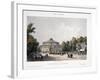 Champs-Elysees, the Empress' Circus-Deroy-Framed Giclee Print